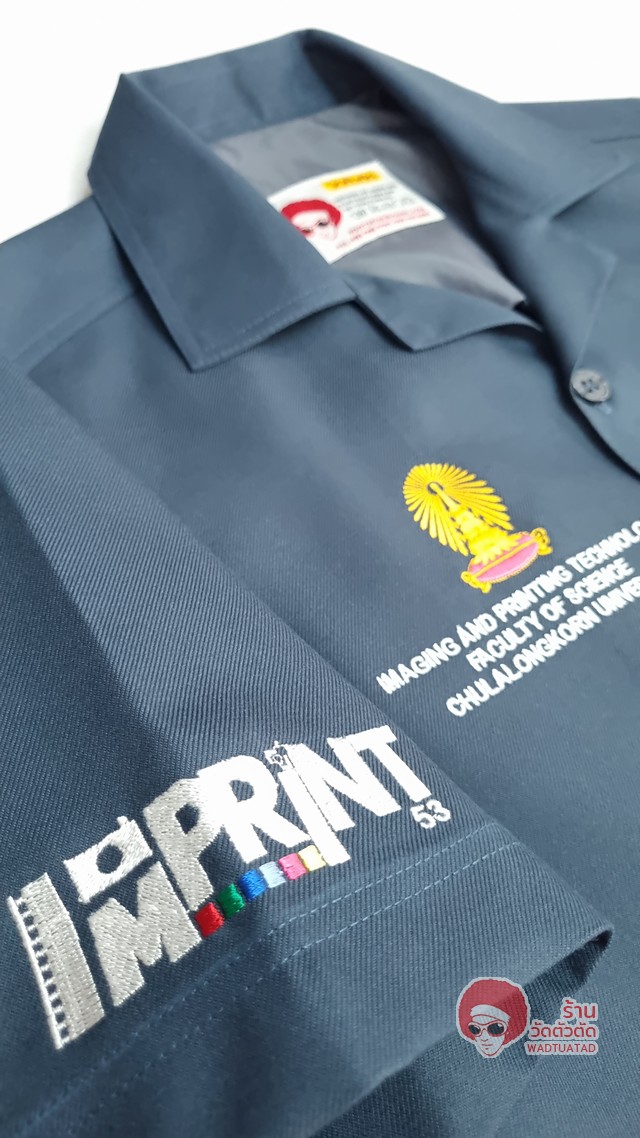 เสื้อช็อป ภาควิชาเทคโนโลยีทางภาพและการพิมพ์ คณะวิทยาศาสตร์ จุฬาลงกรณ์มหาวิทยาลัย