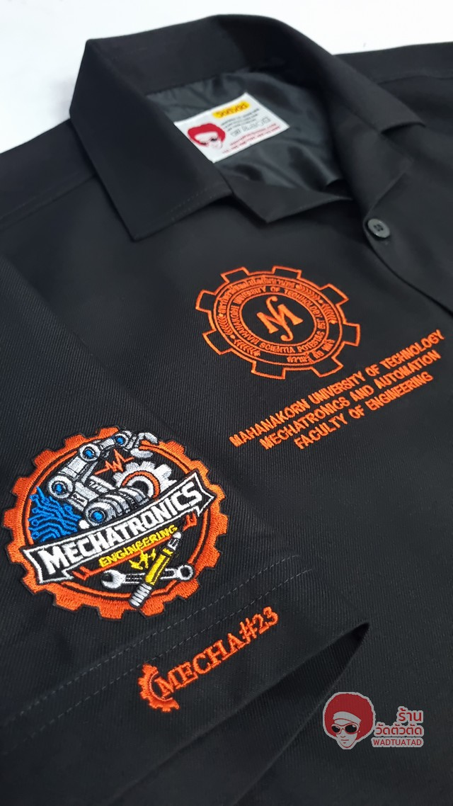  เสื้อช็อป  วิศวกรรมเมคคาทรอนิกส์ คณะวิศวกรรมศาสตร์ มหาวิทยาลัยเทคโนโลยีมหานคร